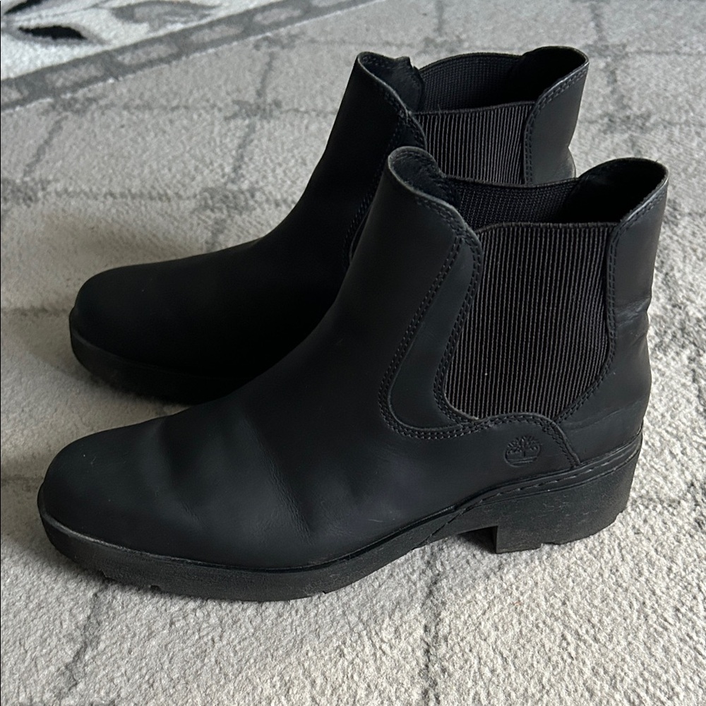 Timberland  Black Gracelyn Water Repellent Chelsea  Ankle Boot